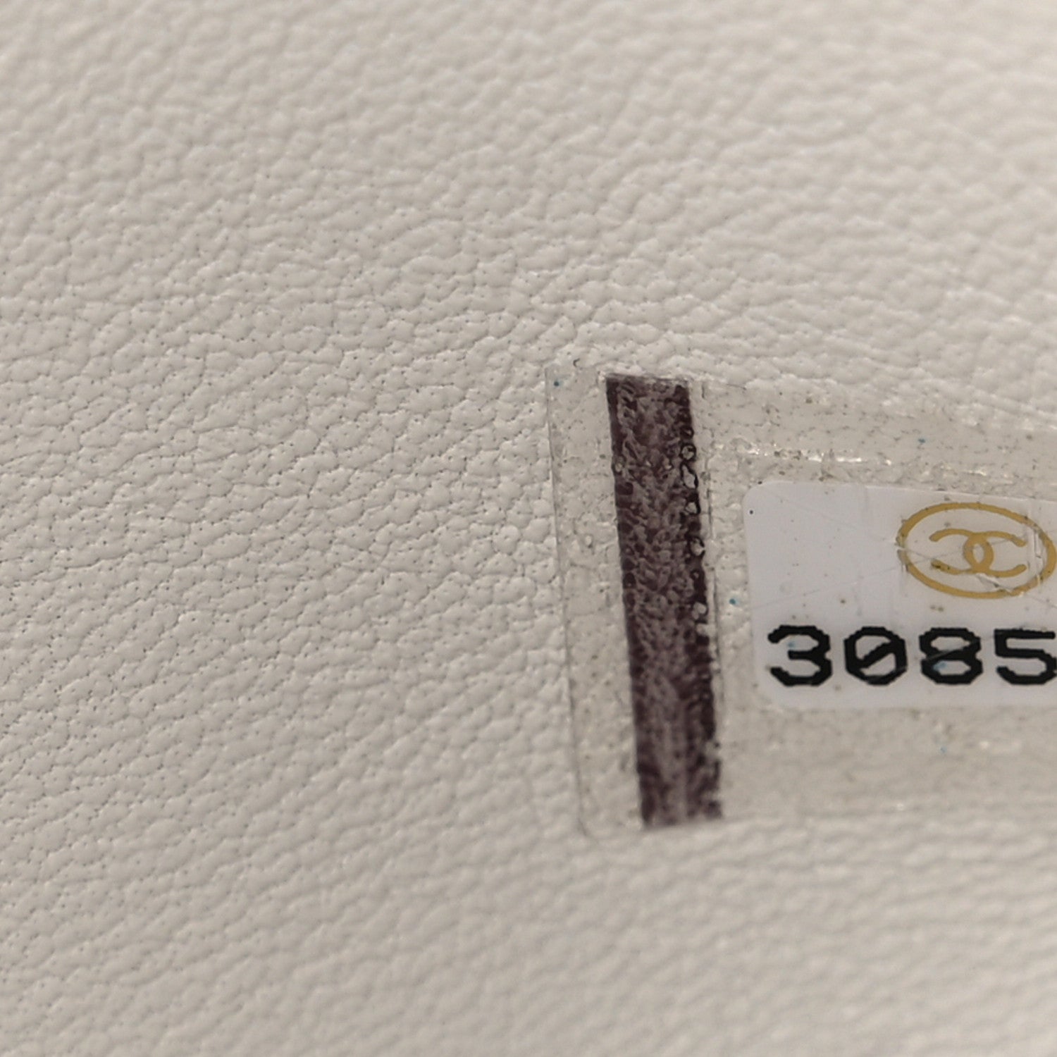 Chanel Shearling Lambskin Crystal Strass Flap White 9 of 11