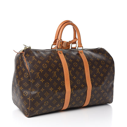 Louis Vuitton Monogram Keepall 45 3 of 11