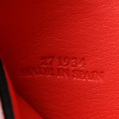 Loewe Calfskin Embossed Compact Zip Wallet Pomodoro 7 of 7