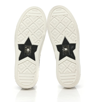 Christian Dior Canvas Oblique Walk'N'Dior Low Top Sneakers 36.5 Grey Stone 5 of 7