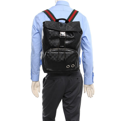 Gucci Imprime Monogram Web 500 Backpack Black 2 of 8