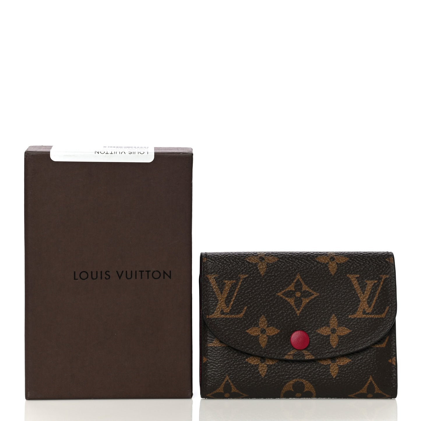 Monogram Rosalie Coin Purse Fuchsia