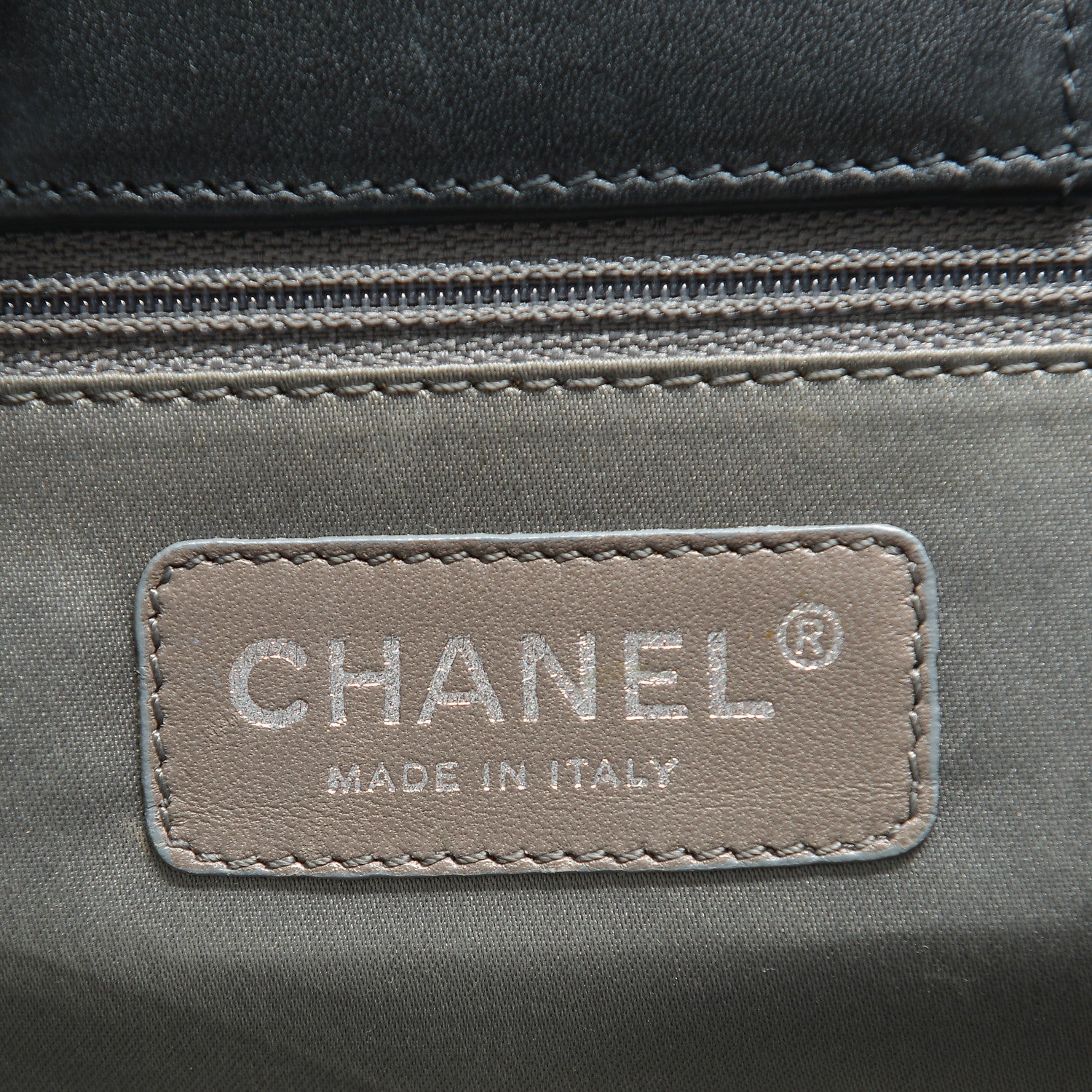 Chanel Calfskin Modern Chain Rhodoid Flap Black 6 of 6
