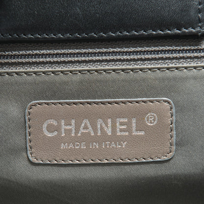 Chanel Calfskin Modern Chain Rhodoid Flap Black 6 of 6