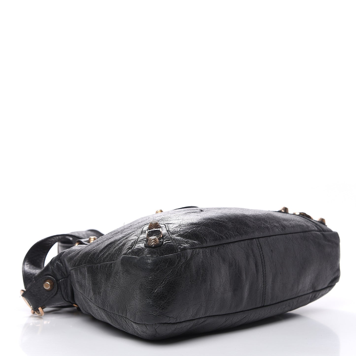 Agneau Giant 12 Rose Gold Hardware Town Black