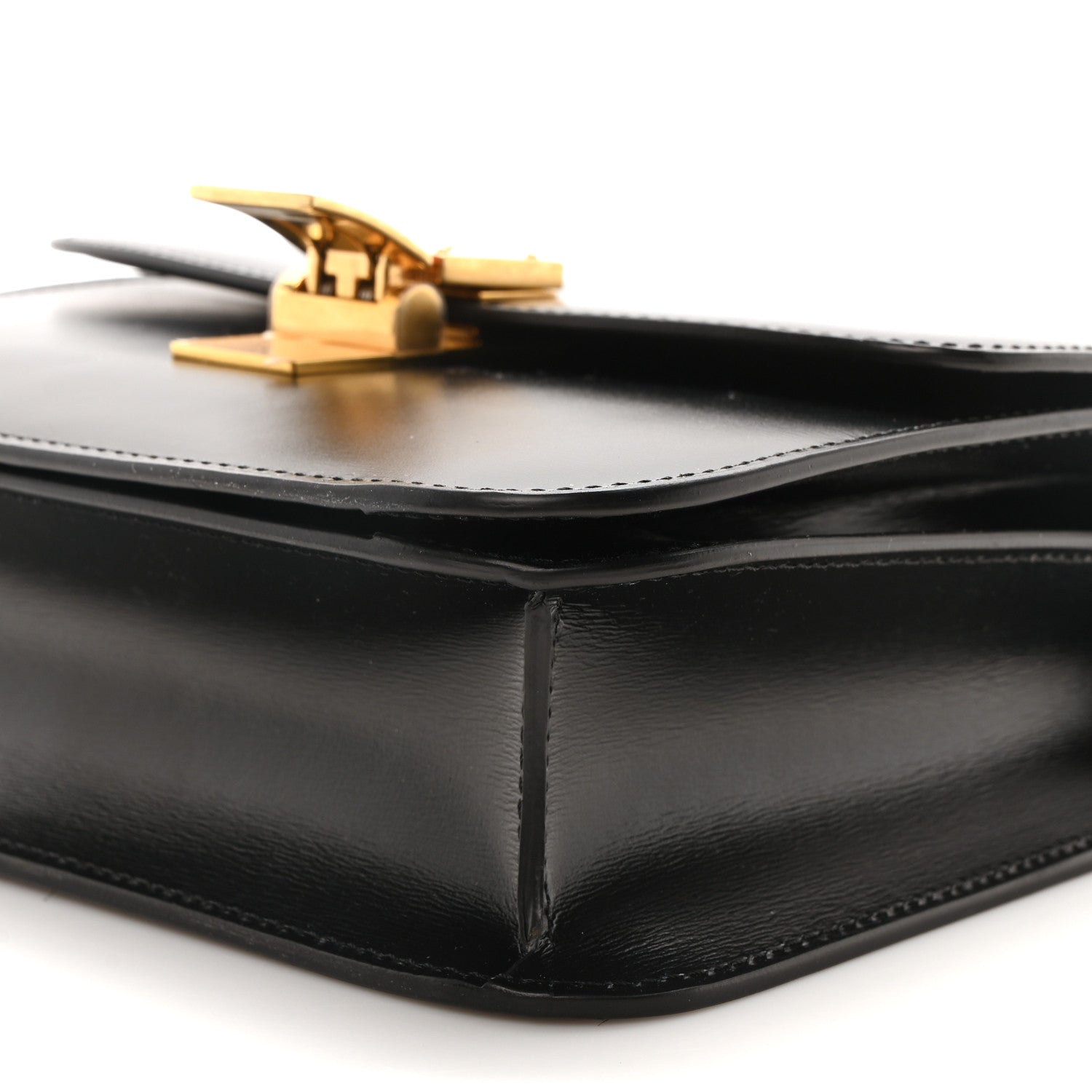 Celine Box Calfskin Teen Classic Box Flap Bag Black 8 of 8