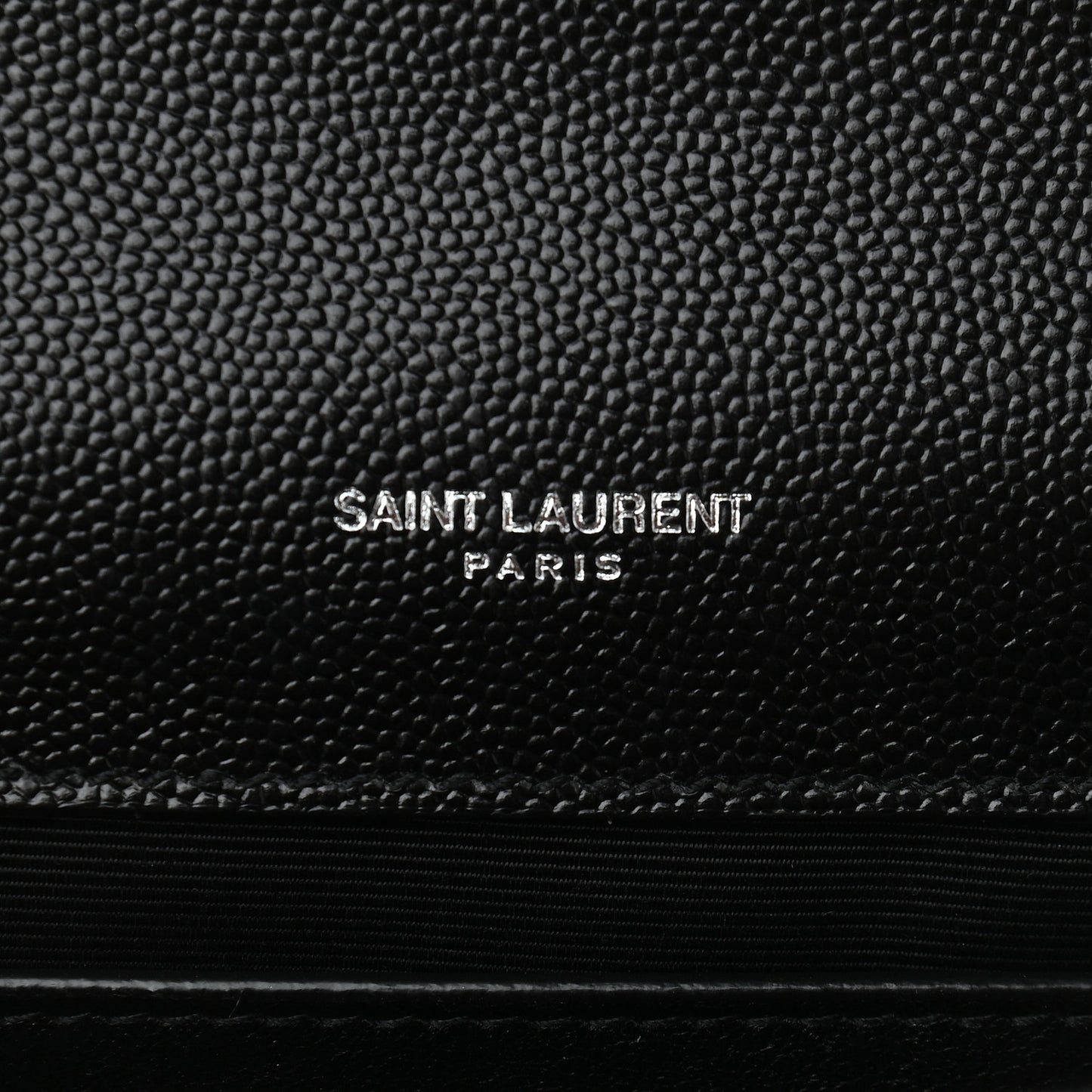 Grain De Poudre Small Monogram Kate Satchel Black