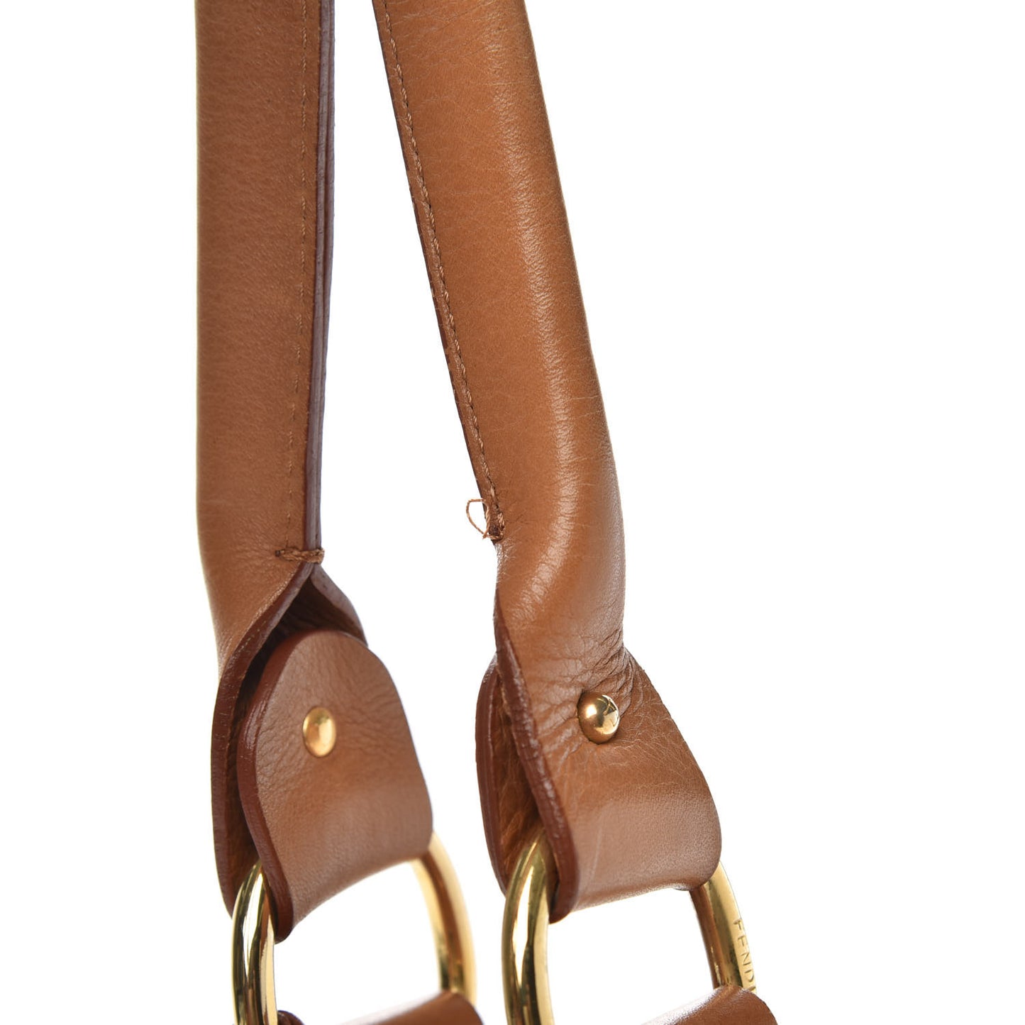 Calfskin Large Devil Trapezio Tote Tan