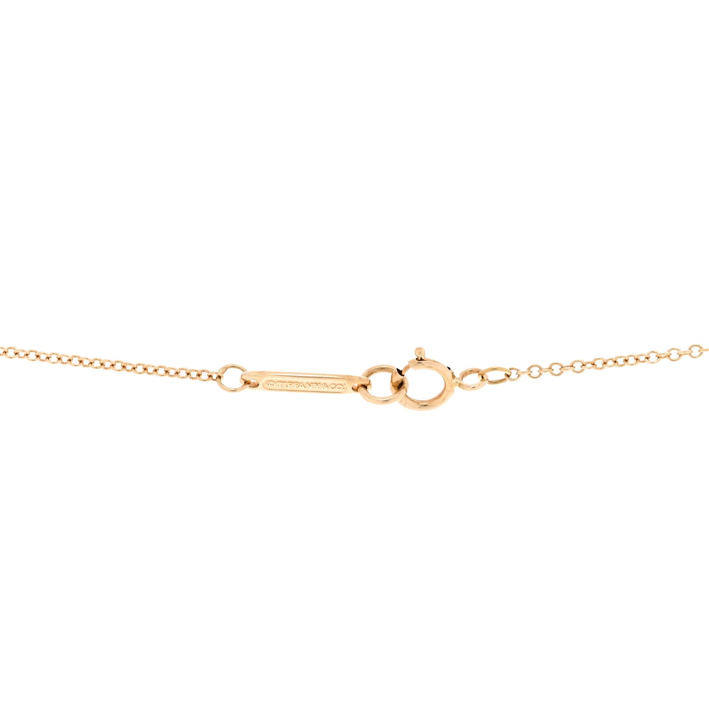 18K Yellow Gold Return to Tiffany Heart Lock Pendant Necklace