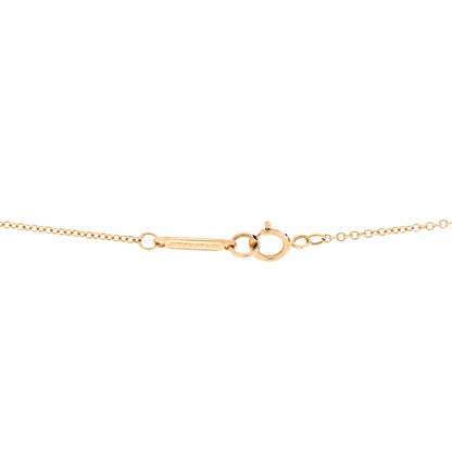 Tiffany 18K Yellow Gold Return to Tiffany Heart Lock Pendant Necklace 4 of 6