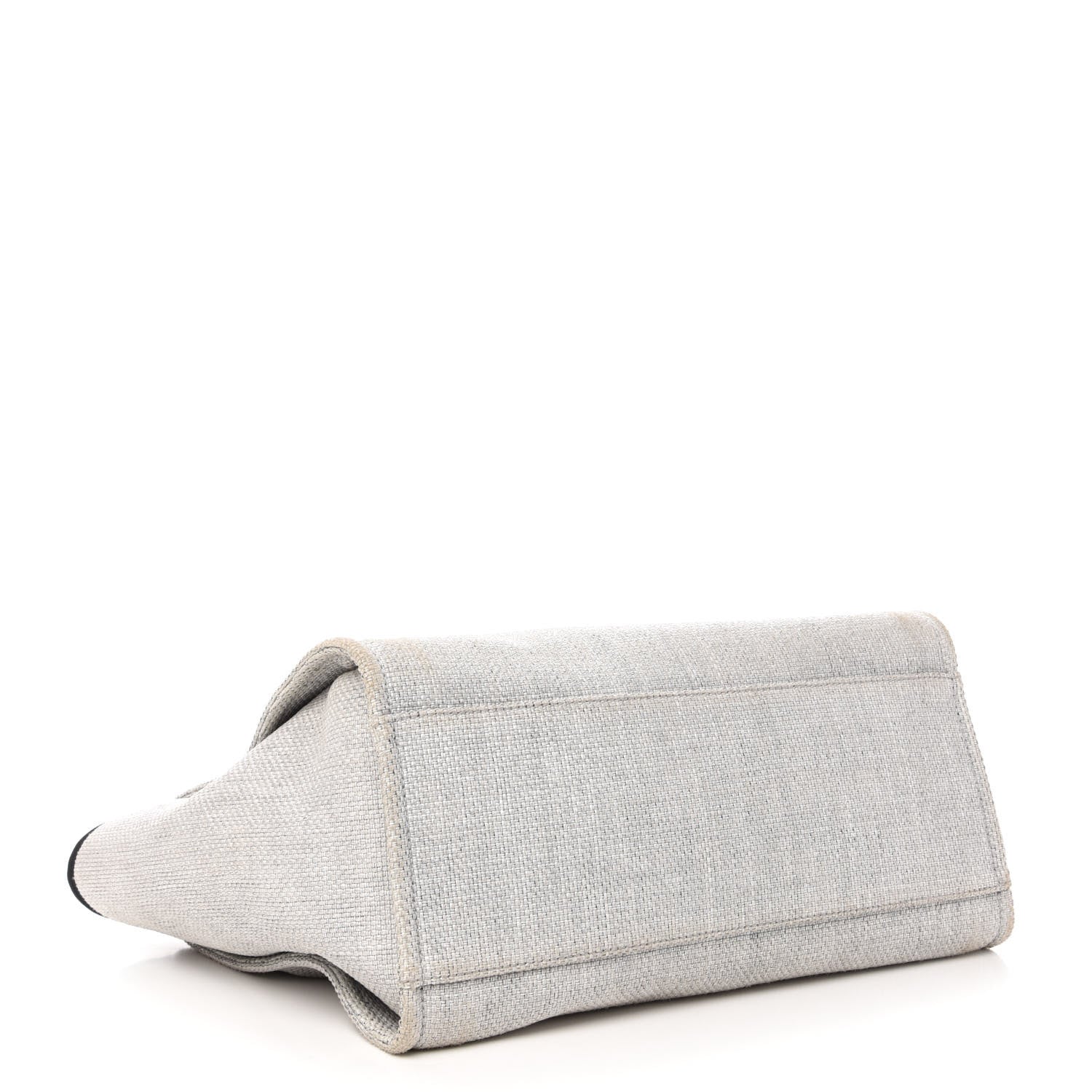 Chanel Canvas Medium Deauville Tote Grey 4 of 11