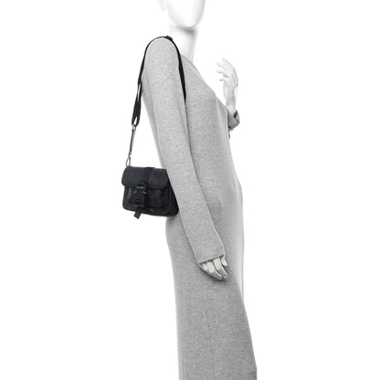 Christian Dior Coated Canvas CD Diamond Mini Hit The Road Bag Black 2 of 10