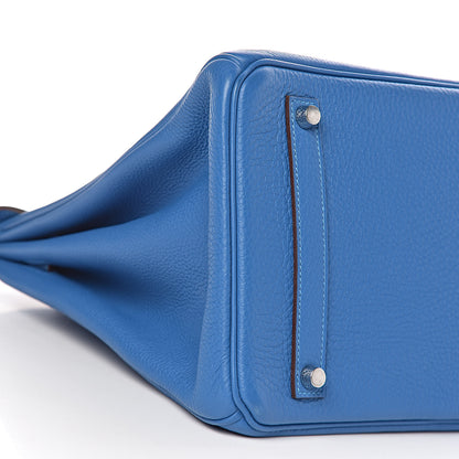 Hermes Togo Birkin 35 Bleu France 8 of 18