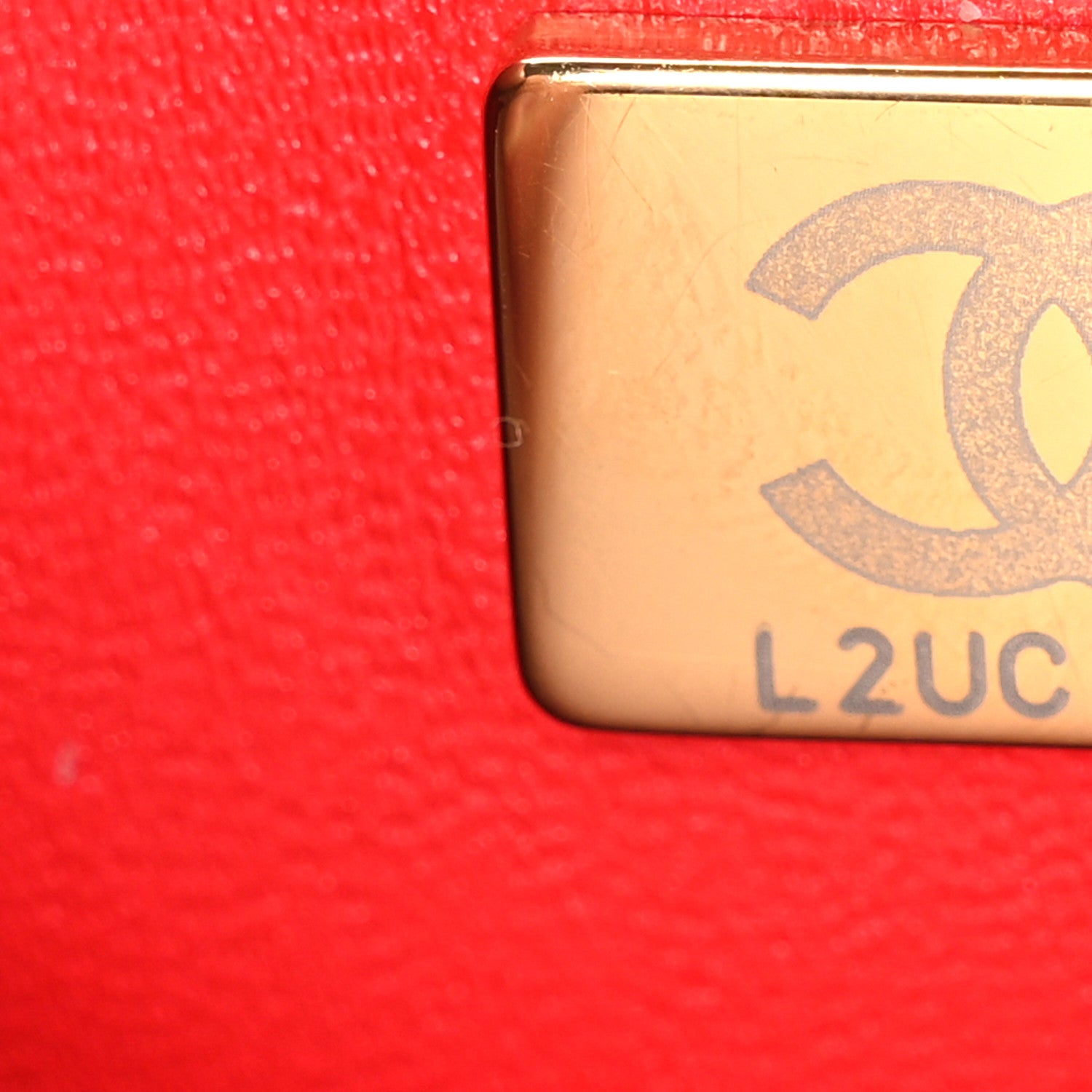 Chanel Lambskin Resin Crystal Square Quilted Monacoco Mini Flap Red 7 of 10