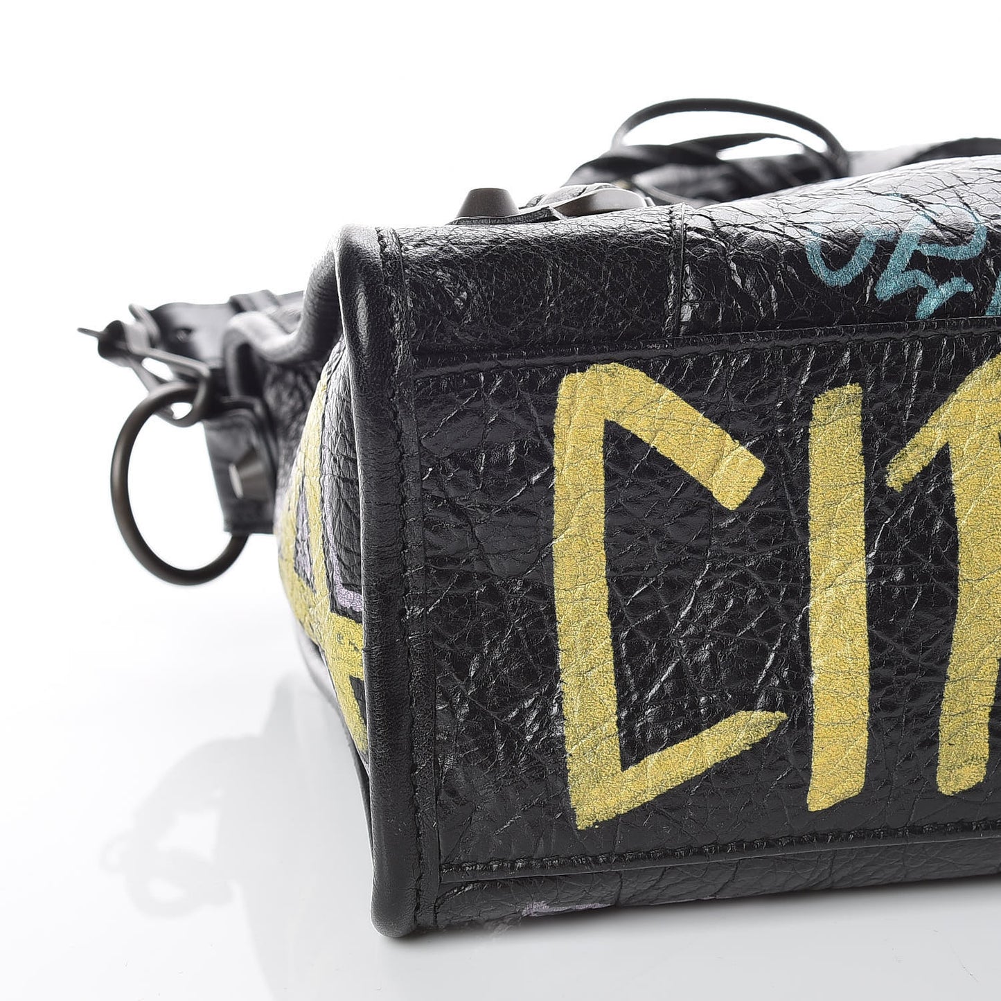 Agneau Graffiti All Over Classic Hardware S City Black Multicolor