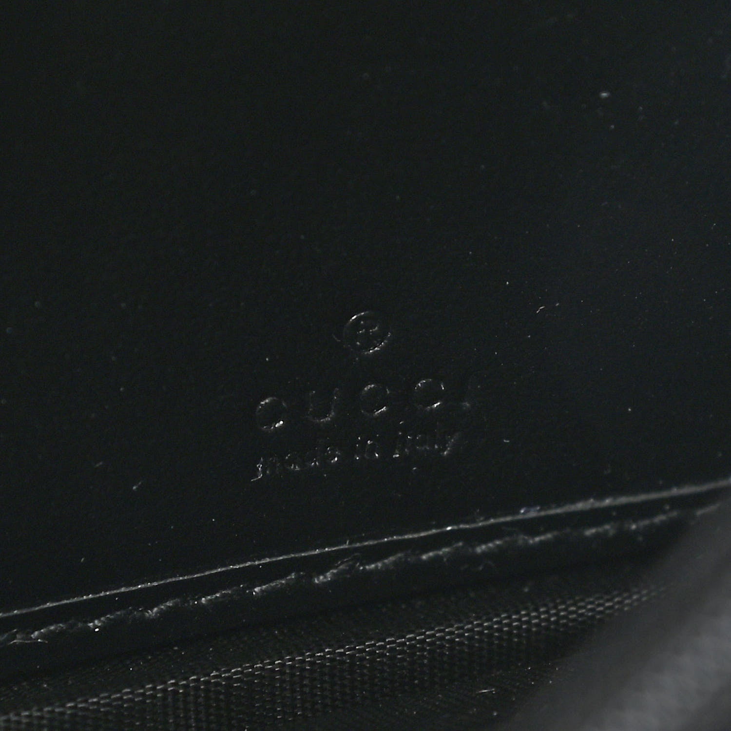 Gucci Calfskin Matelasse GG Marmont Continental Wallet Black 6 of 7