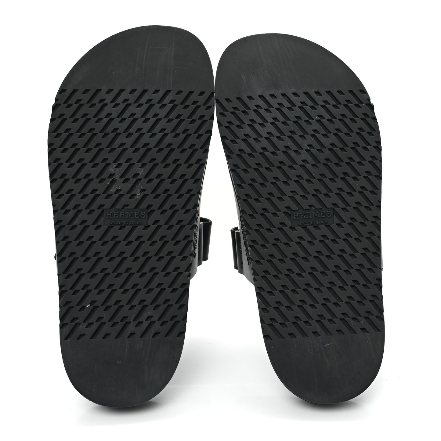 Calfskin Womens Chypre Sandals 38.5 Black