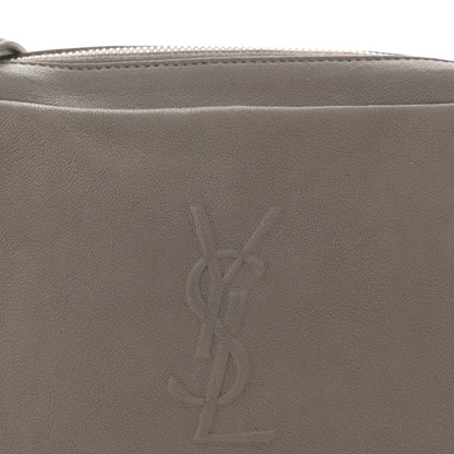 Saint Laurent Lambskin Monogram Small Lou Camera Bag Asphalt 8 of 14