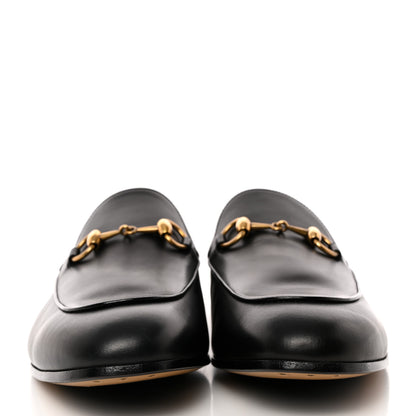 Gucci Calfskin Horsebit Mens Jordaan Loafers 9.5 Black 2 of 11