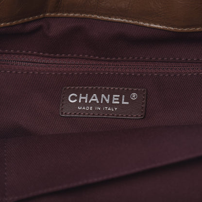 Chanel Iridescent Calfskin Large In The Mix Tote Light Brown 6 of 11