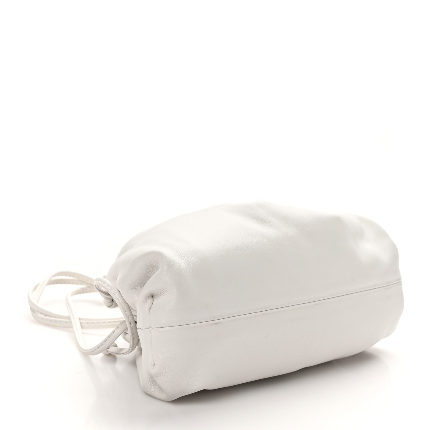 Butter Calfskin The Mini Pouch Chalk
