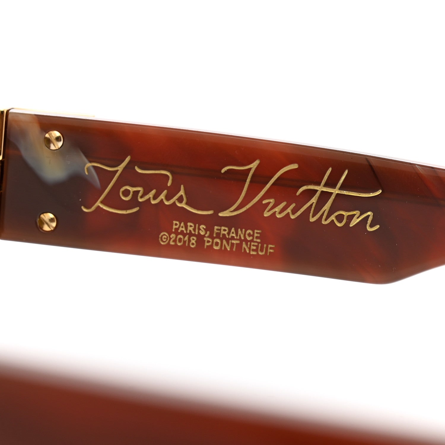 Louis Vuitton Acetate Metal 1.1 Millionaires Sunglasses Z1337W