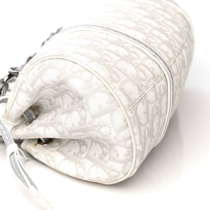 Christian Dior Monogram Romantique Trotter Bag Grey 11 of 12
