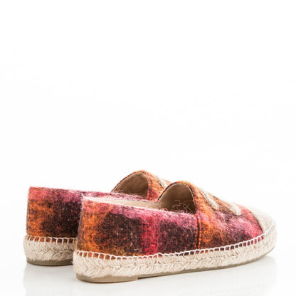 Chanel Tweed CC Espadrilles 39 Brown Pink Beige 4 of 8