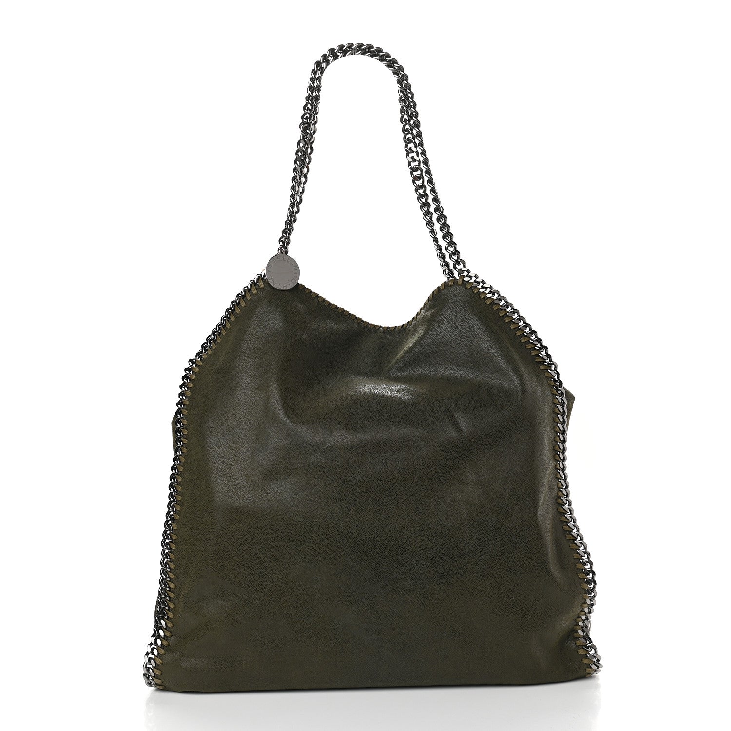 Stella McCartney Shaggy Deer Big Falabella Tote Olive 3 of 11