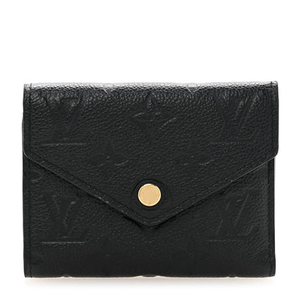 Louis Vuitton Empreinte Victorine Wallet Black 1 of 9