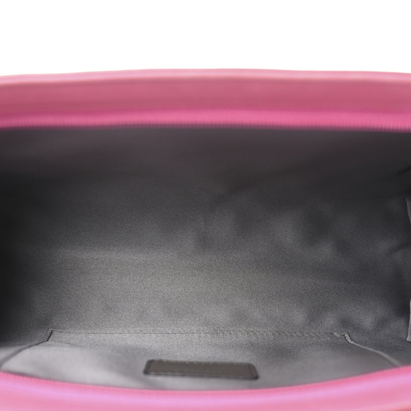 Patent Calfskin Lucky Symbols Pochette Hot Pink