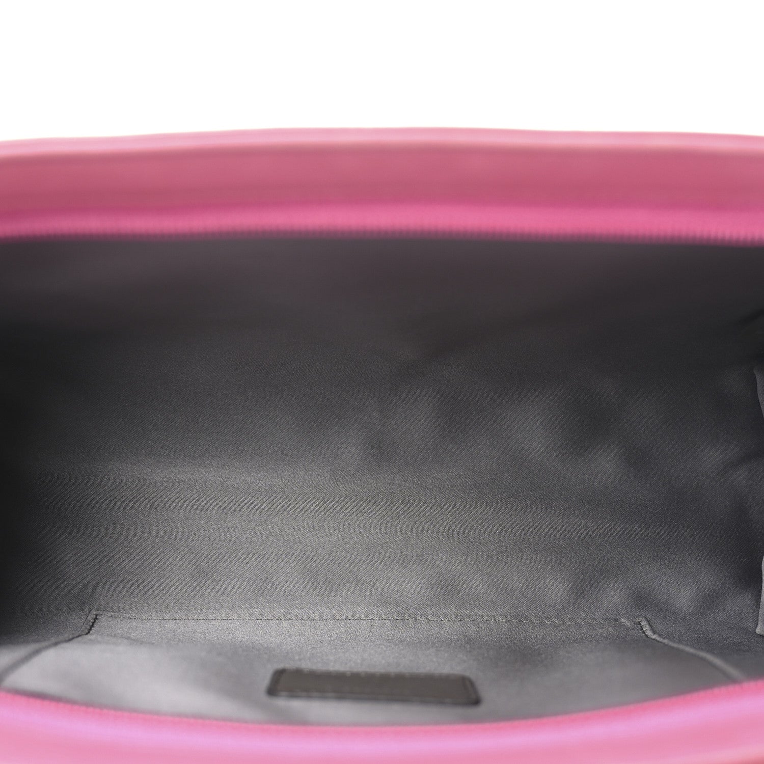 Chanel Patent Calfskin Lucky Symbols Pochette Hot Pink 5 of 10