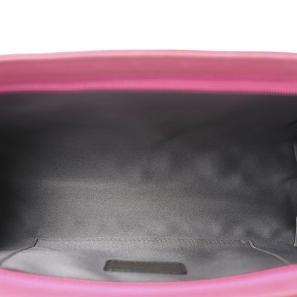 Chanel Patent Calfskin Lucky Symbols Pochette Hot Pink 5 of 10