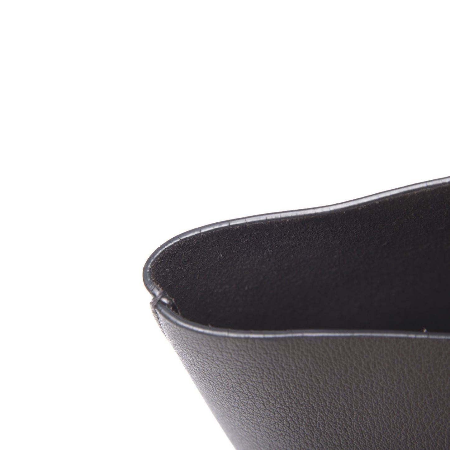 Calfskin Large Shopping Tote Dark Grey