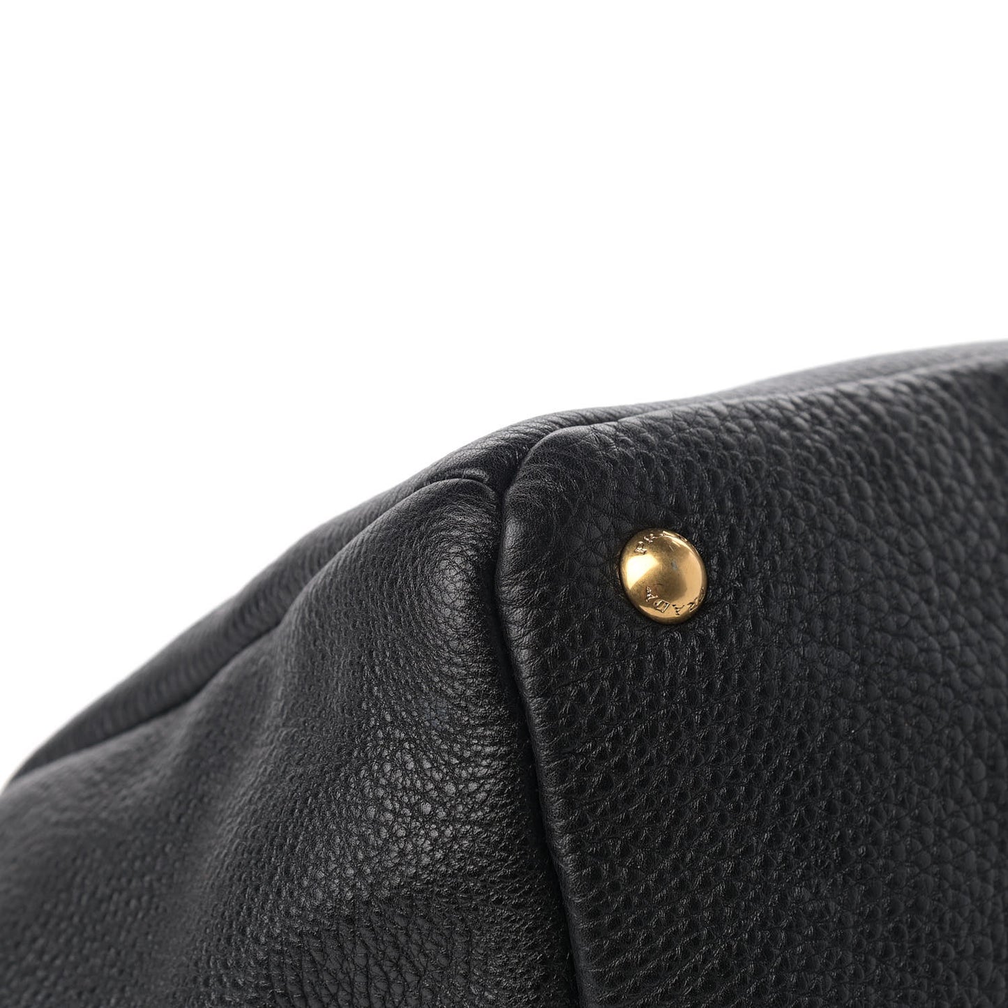 Vitello Daino Tote Black