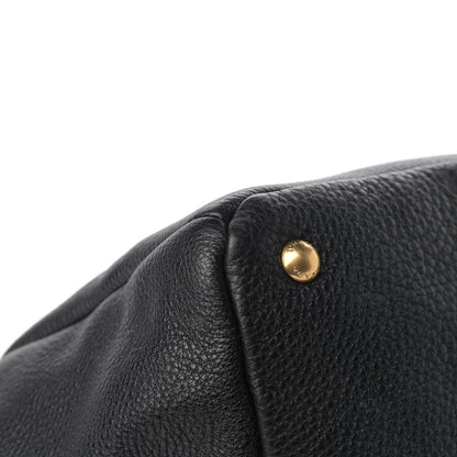 Prada Vitello Daino Tote Black 7 of 13