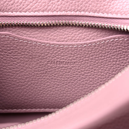 Balenciaga Grained Calfskin Neo Classic Silver Hardware Mini City Powder Pink 5 of 8