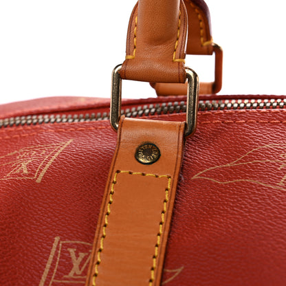 Louis Vuitton Canvas Americas Cup 1995 Saint Tropez Keepall 60 24 of 29