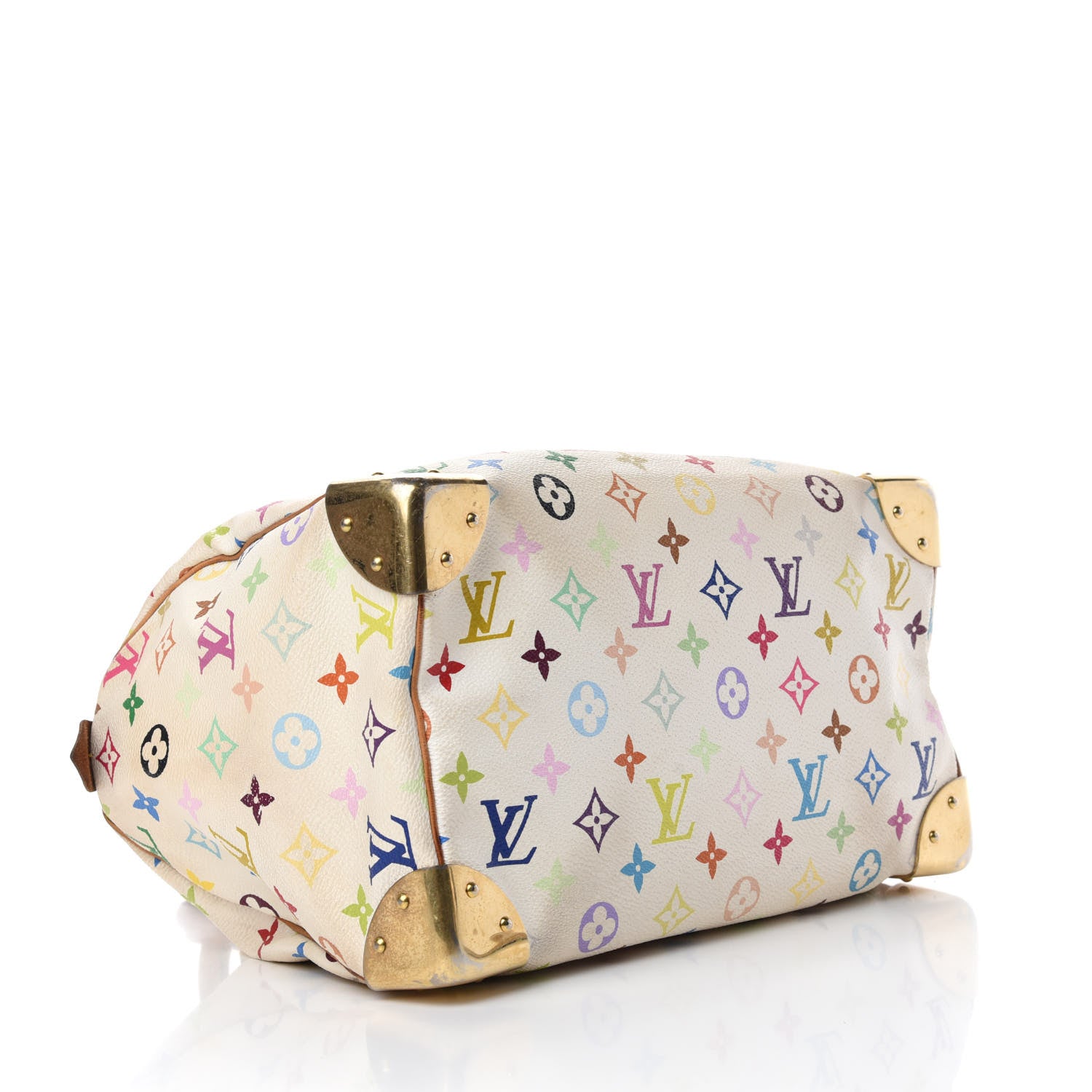 Louis Vuitton Monogram Multicolor Speedy 30 White 4 of 14