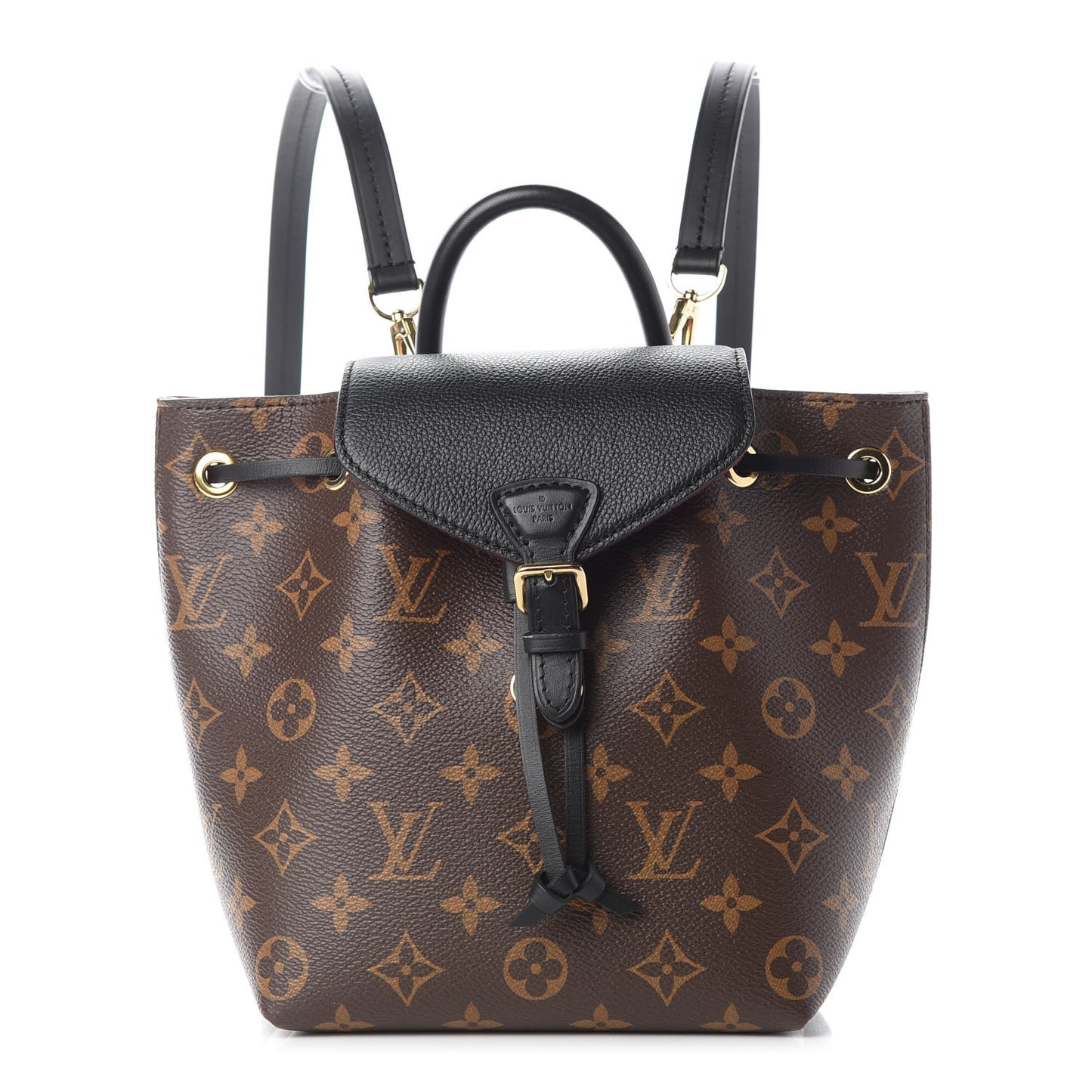 Monogram BB Montsouris NM Backpack Black