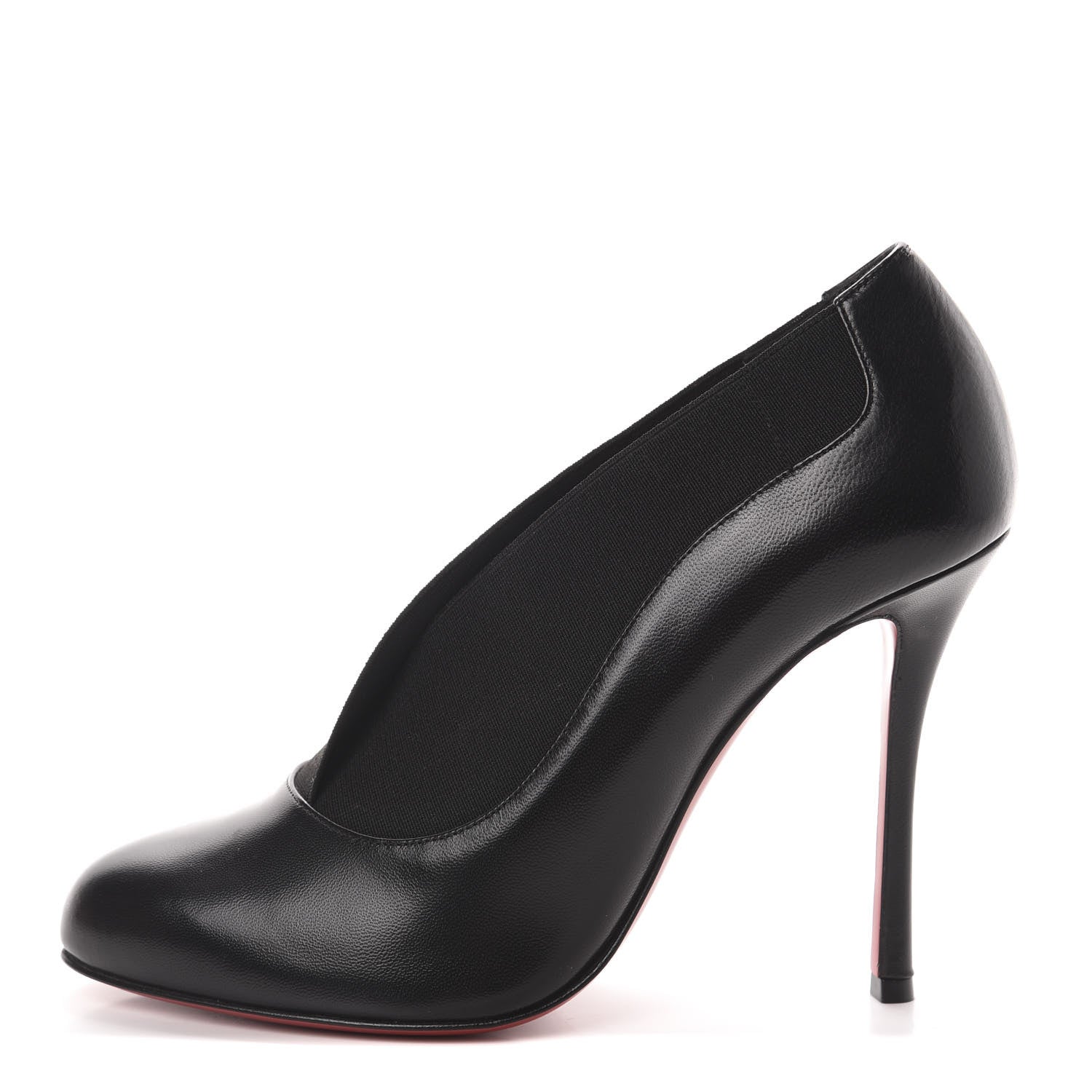 Christian Louboutin Shiny Nappa Toot Couverte 100 Pumps 38 Black 1 of 10