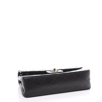 Chanel Lambskin Quilted Small Double Flap Black 3 of 11