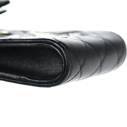 Chanel Lambskin Quilted Lucky Charm Phone Holder Black 8 of 11