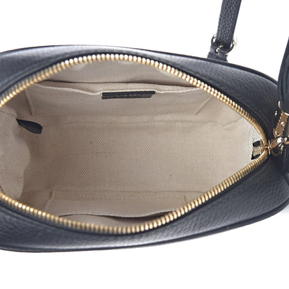Gucci Pebbled Calfskin Small Soho Disco Bag Black 5 of 11