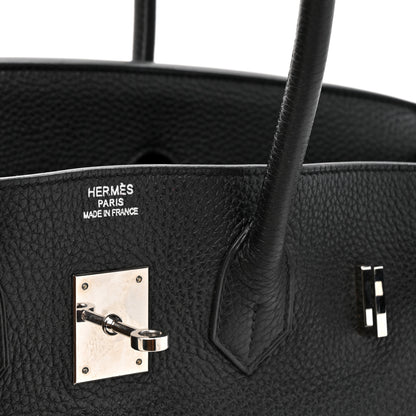 Hermes Togo Birkin 35 Black 6 of 14