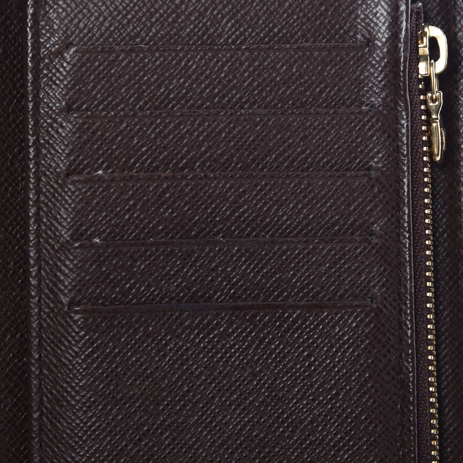 Louis Vuitton Damier Ebene Zippy Compact Wallet 9 of 9