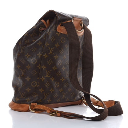 Louis Vuitton Monogram Montsouris GM Backpack 3 of 13
