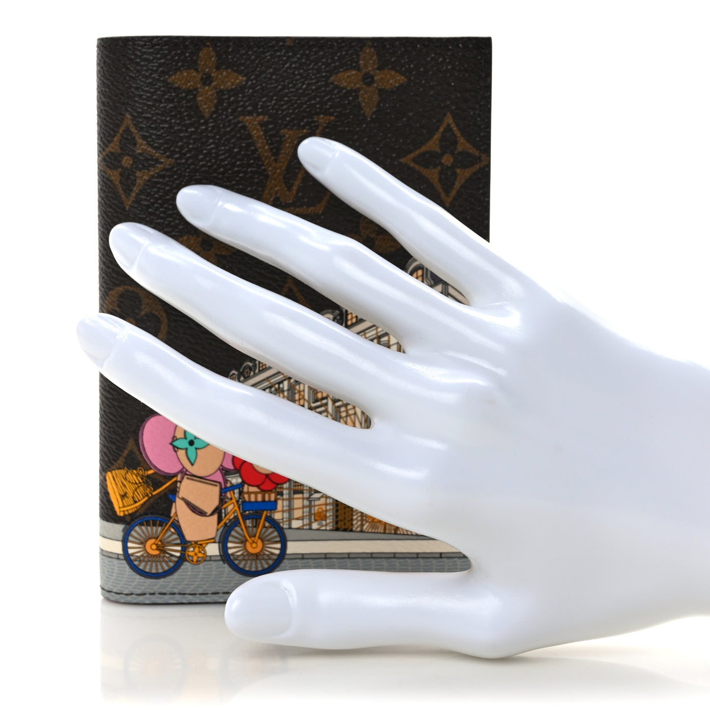 Monogram 2022 Christmas Animation Paris Passport Cover Pink