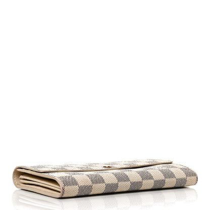 Louis Vuitton Damier Azur Sarah Wallet 4 of 13