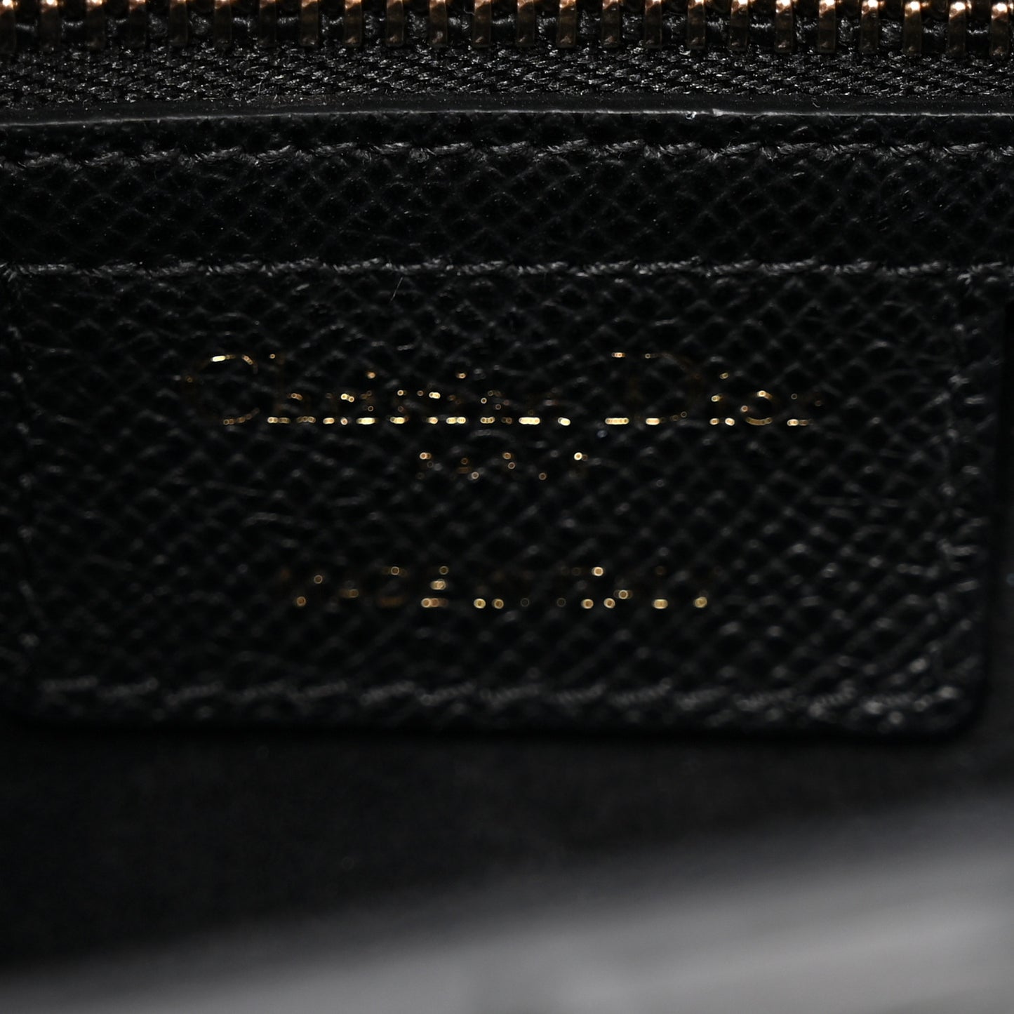 Grained Calfskin Saddle Bag Black
